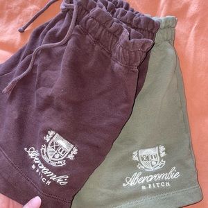 Abercrombie sweat shorts BUNDLE